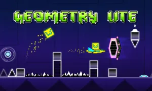 Play Geometry Dash Lite now!
